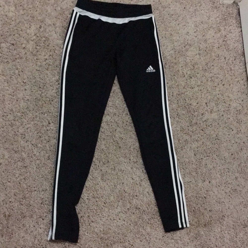 Adidas striped training pants
